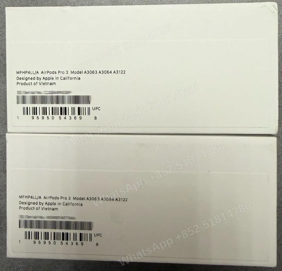 AirPods-Brand new-AirPods Pro 3（2025）-不分-A3063 A3064 A3122-LL-A-不分-Not Activate - LiuDao stock photo 1