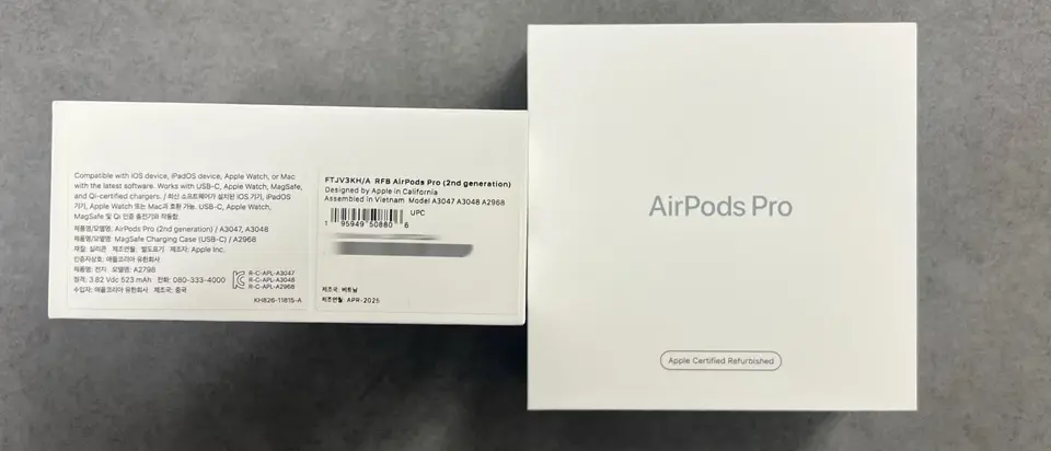 AirPods-CPO-AirPods Pro 2（2023）USB-C-不分-A3047 A3048 A3049-KH-A-不分-Not Activate - LiuDao AirPods stock photo 1