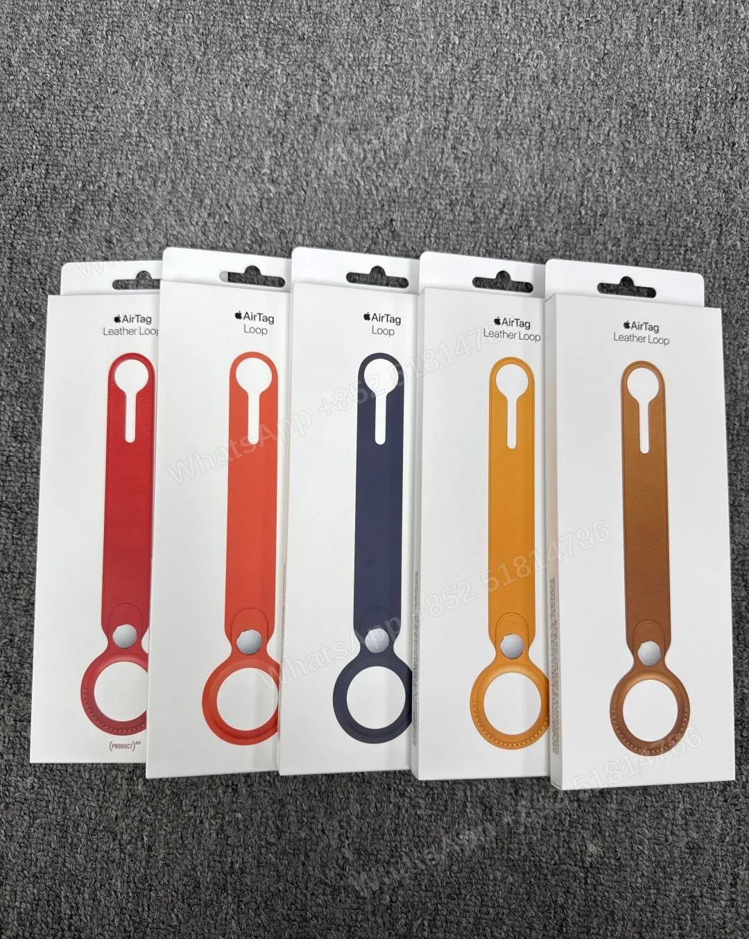 AirTag扣环 深邃蓝 - LiuDao stock photo 1