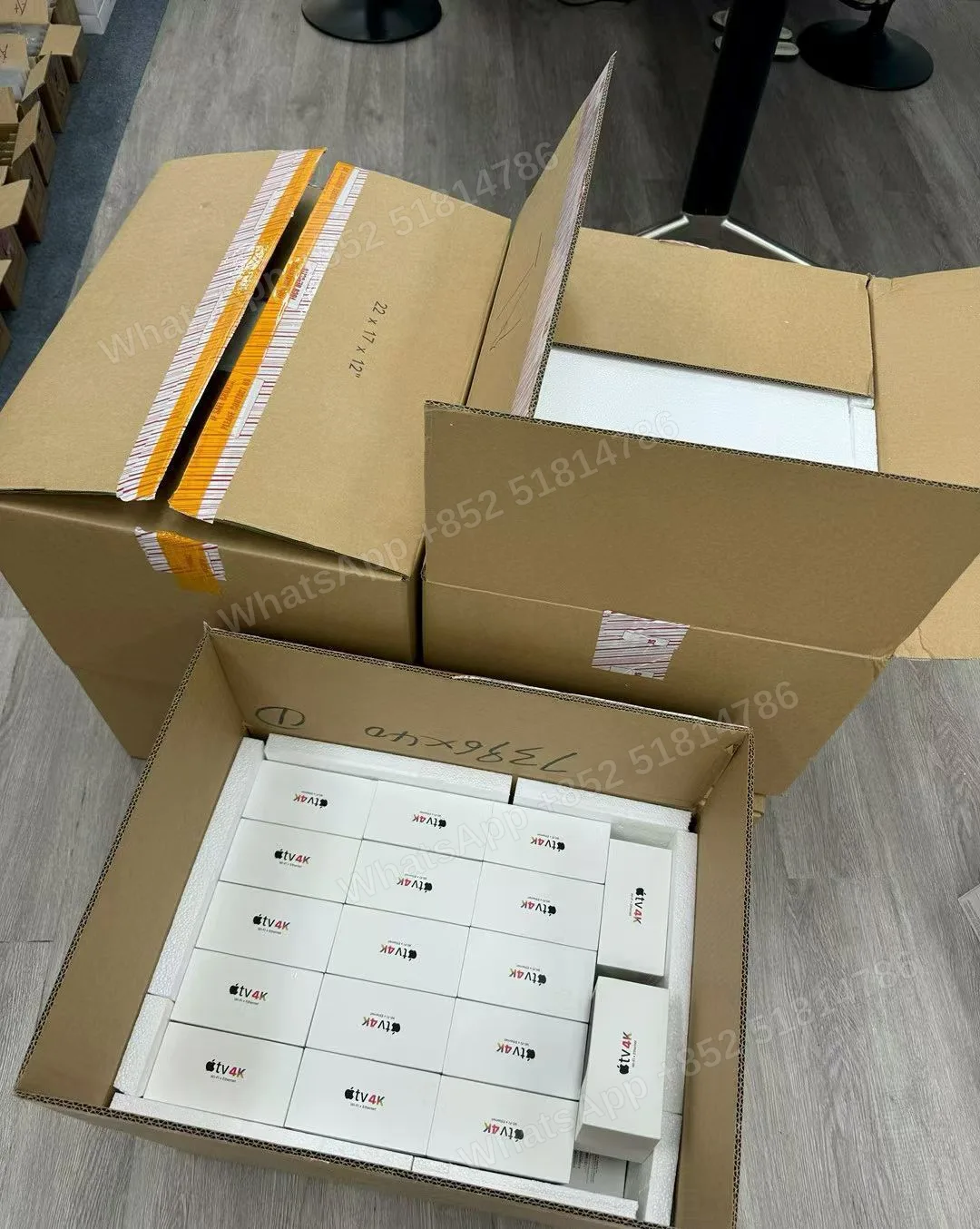 WTS Apple TV 4K MN893FD/A 128gb 500pcs Ready - LiuDao stock photo 1