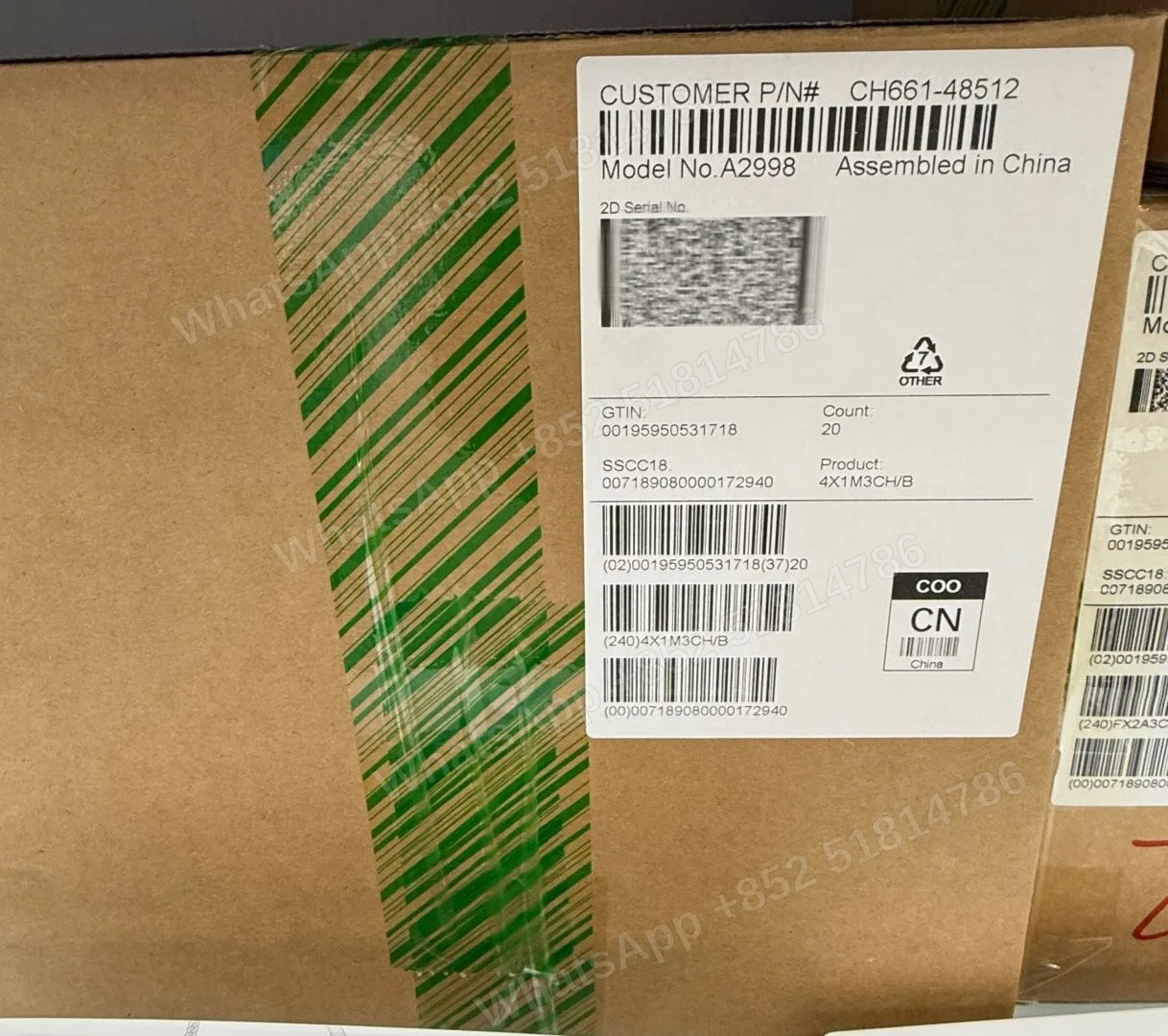 AppleWatch-Asis-Watch S10 42mm Aluminum（2024）-GPS-A2998-CH-B-S-M-Active - LiuDao stock photo 2