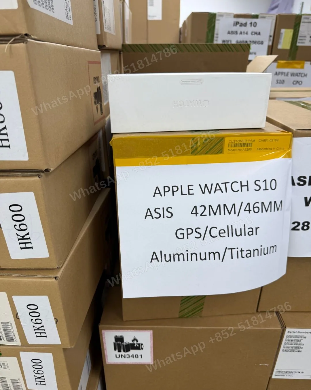 ⌚️Apple Watch S10✨ ASIS Version ⌑42MM/46MM Sizes Available📏 GPS/Cellular Dual Modes Supported📶 Aluminum/Titanium Mater