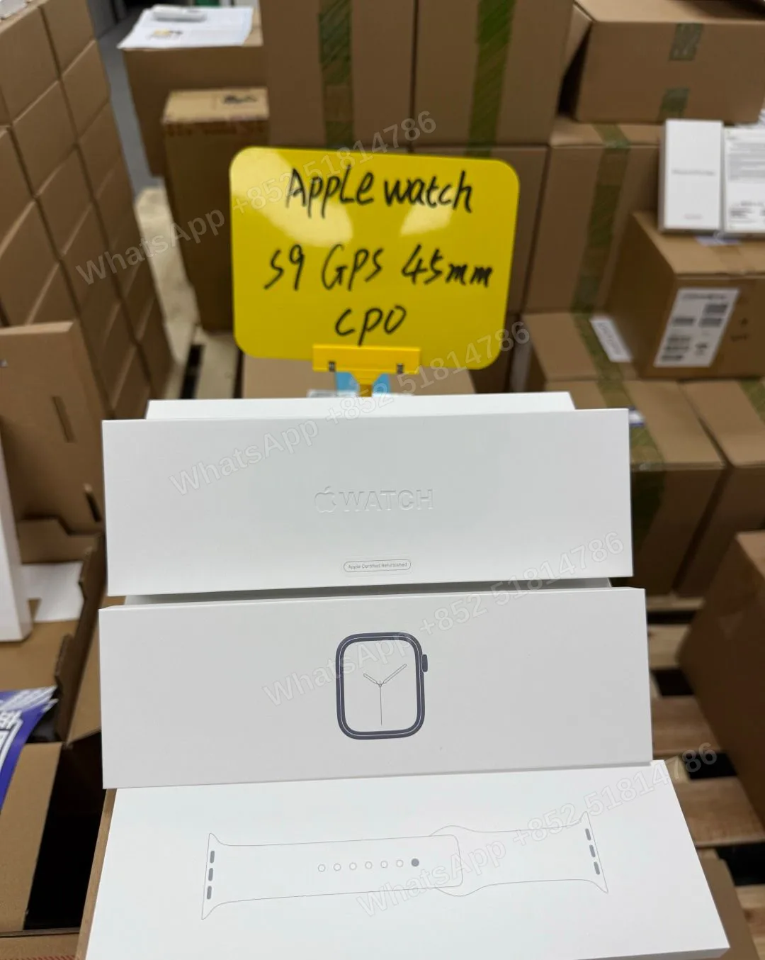 Apple Watch S9 CPO GPS 45MM 📊 Price list: Click here 📎https://docs.qq.com/sheet/DY2RZVlBYVmxqenF6 📷 Product photos: V