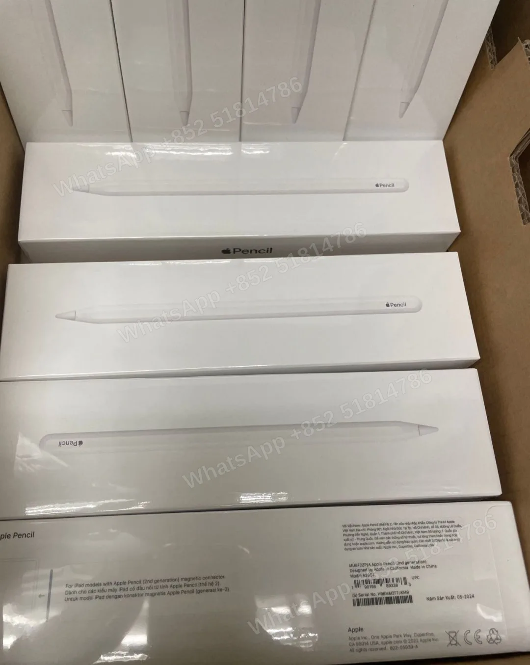 ApplePencil-Brand new-Pencil 2nd-不分-A2051-ZP-A-不分-Not Activate - LiuDao stock photo 1