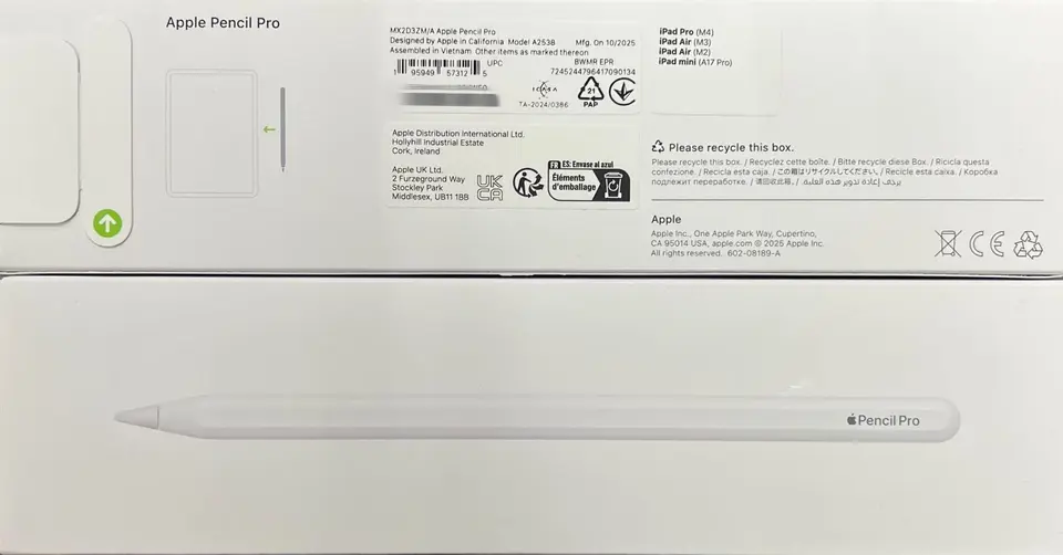 ApplePencil-Brand new-Pencil Pro-不分-A2538-ZM-A-不分-Not Activate - LiuDao Apple Pencil stock photo 1