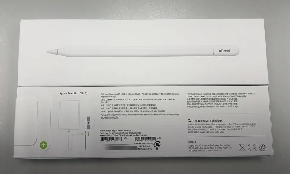 ApplePencil-Brand new-Pencil（USB-C）-不分-A3085-ZA-A-不分-Not Activate - LiuDao Apple Pencil stock photo 1