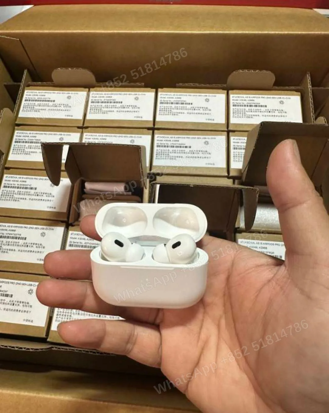 Bluetooth headphones(藍牙耳機)-Asis-AirPods Pro 2（2023）USB-C-不分-A3047 A3048 A3049-CH-A-不分-Active - LiuDao stock photo 1
