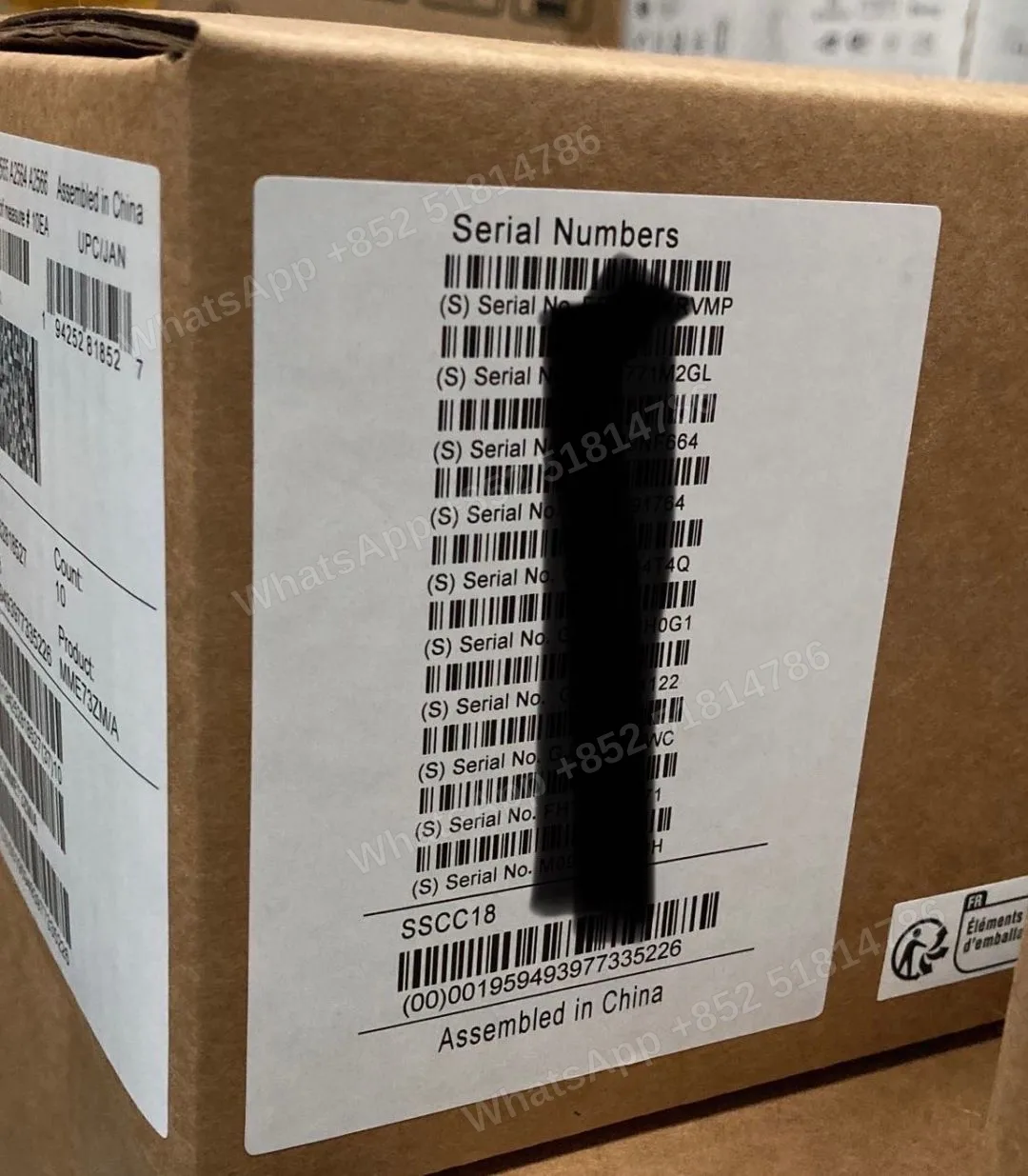 Bluetooth headphones(藍牙耳機)-Brand new-AirPods 3（2021）-不分-A2565 A2564 A2566-ZM-A-不分-Not Activate - LiuDao stock photo 1
