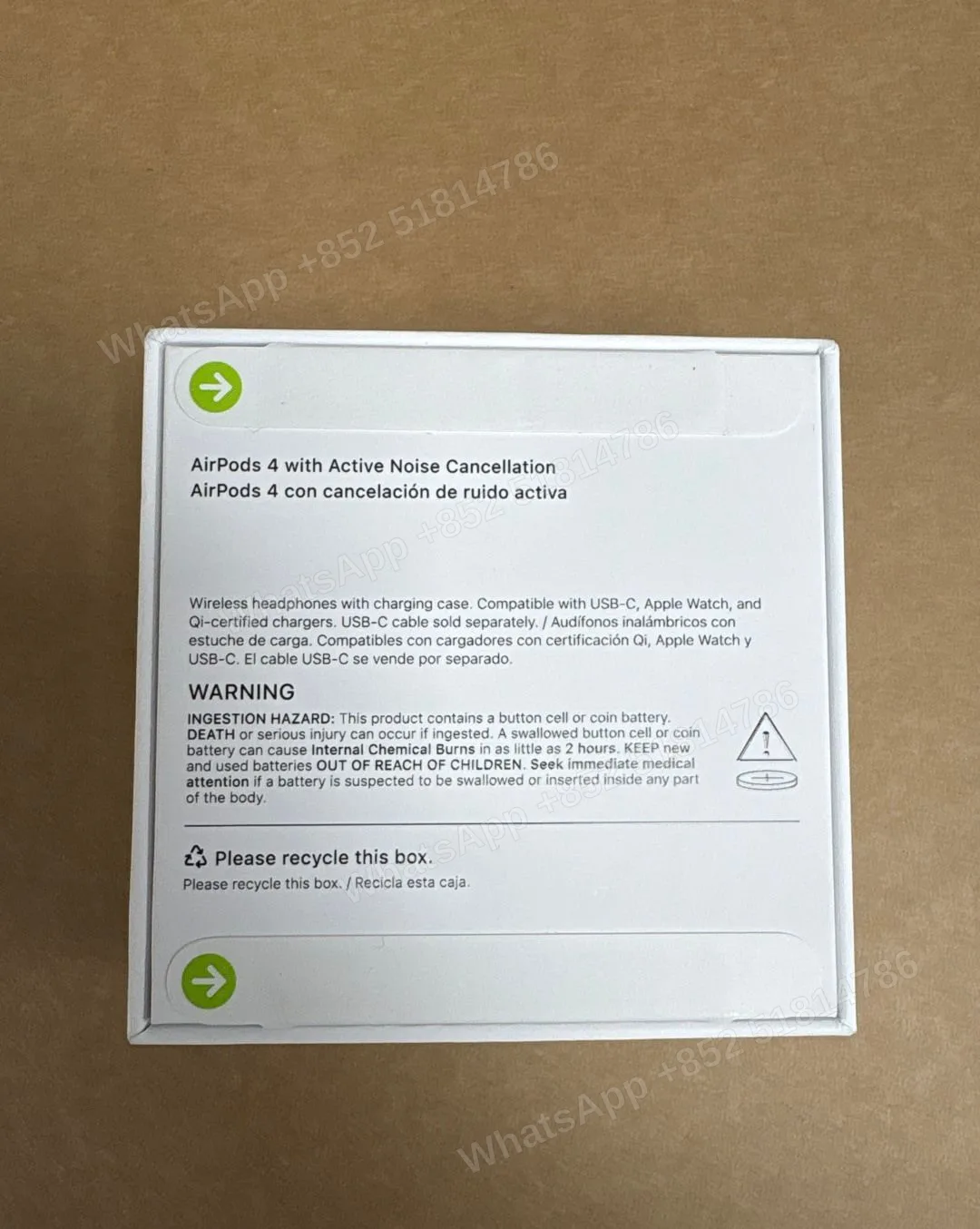 Brand new AirPods 4（2024）ANC A3055 A3056 A3059-LL/A Not Activate - LiuDao stock photo 7