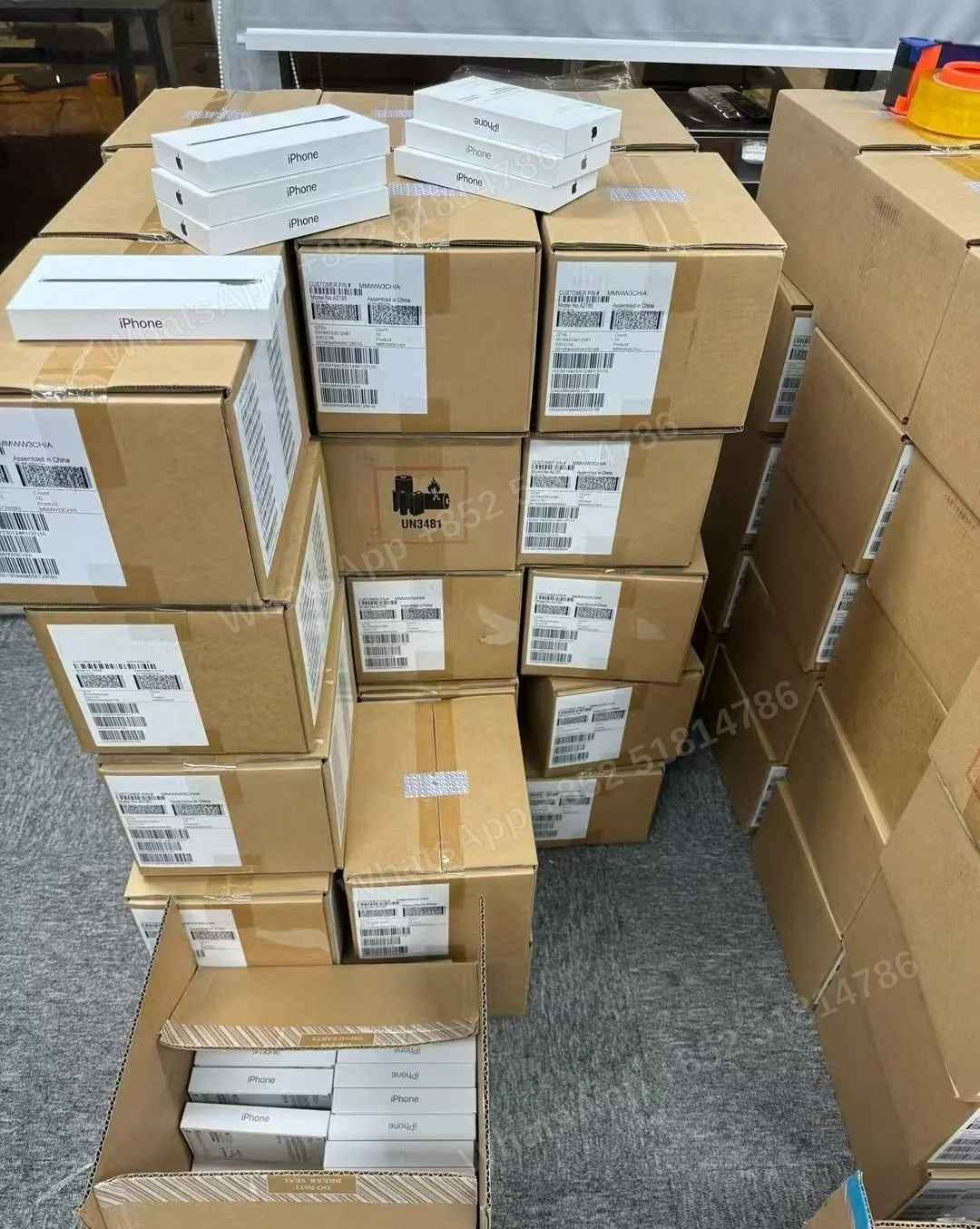 Brands new‼️ iPhone17 Air256g LLA Non-active 1year warranty Wholesale - LiuDao stock photo 1