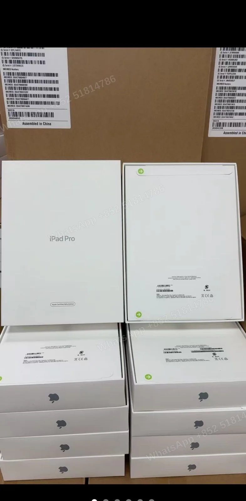 CPO/ASIS 2022 M2 ipadpro Gen 4 11inch WiFi/cell 128/256/512/1T/2T - LiuDao stock photo 1