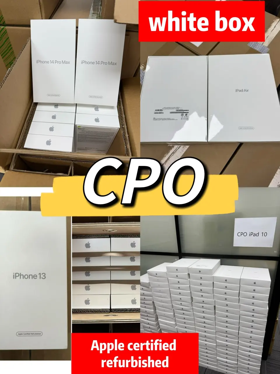 CPO/Certified Refurbished: Short for "Certified Pre - Owned," these are certified second - hand products that have been - LiuDao accessories stock photo 1