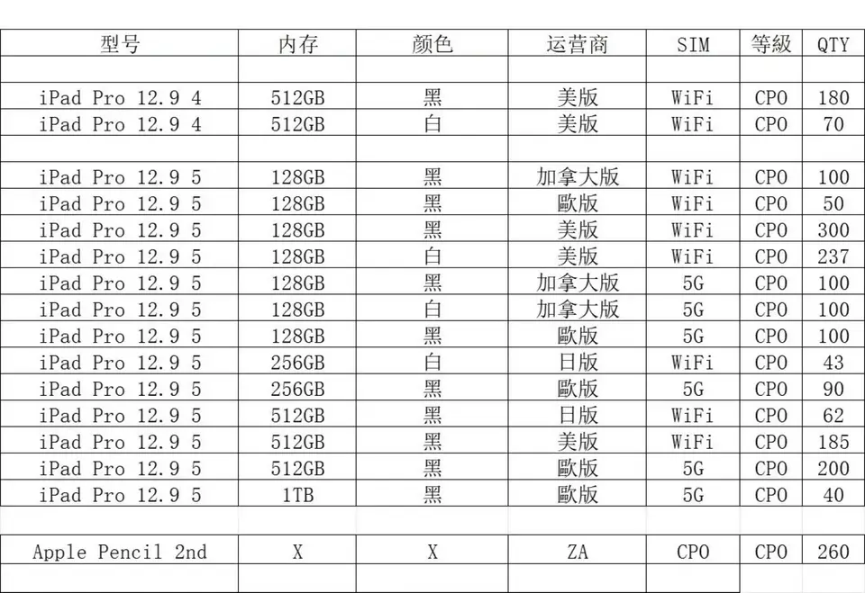 CPO iPad pro12.9 - LiuDao iPad stock photo 1