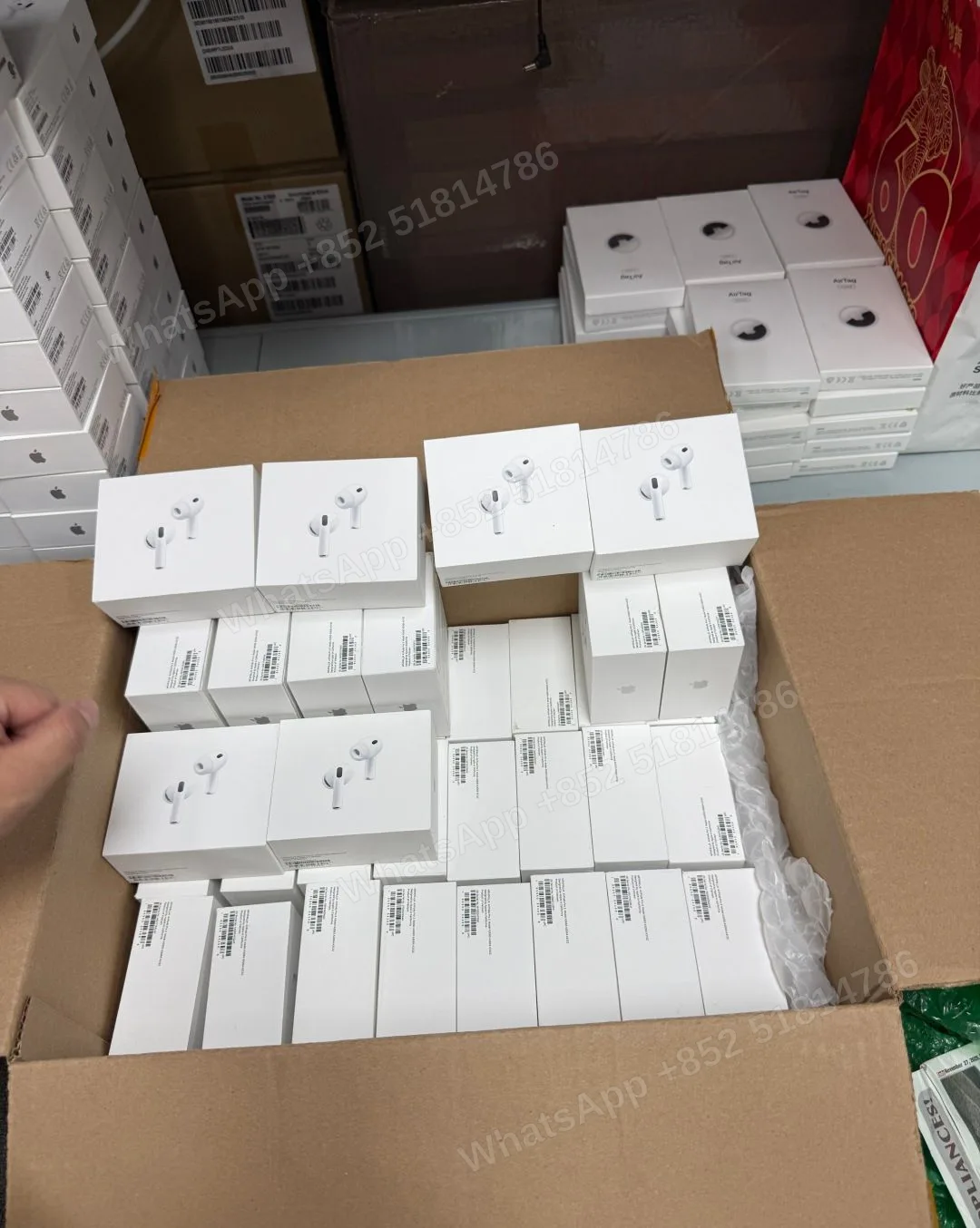 HP4 Airpods pro3 Brand new non active LLA - LiuDao stock photo 1