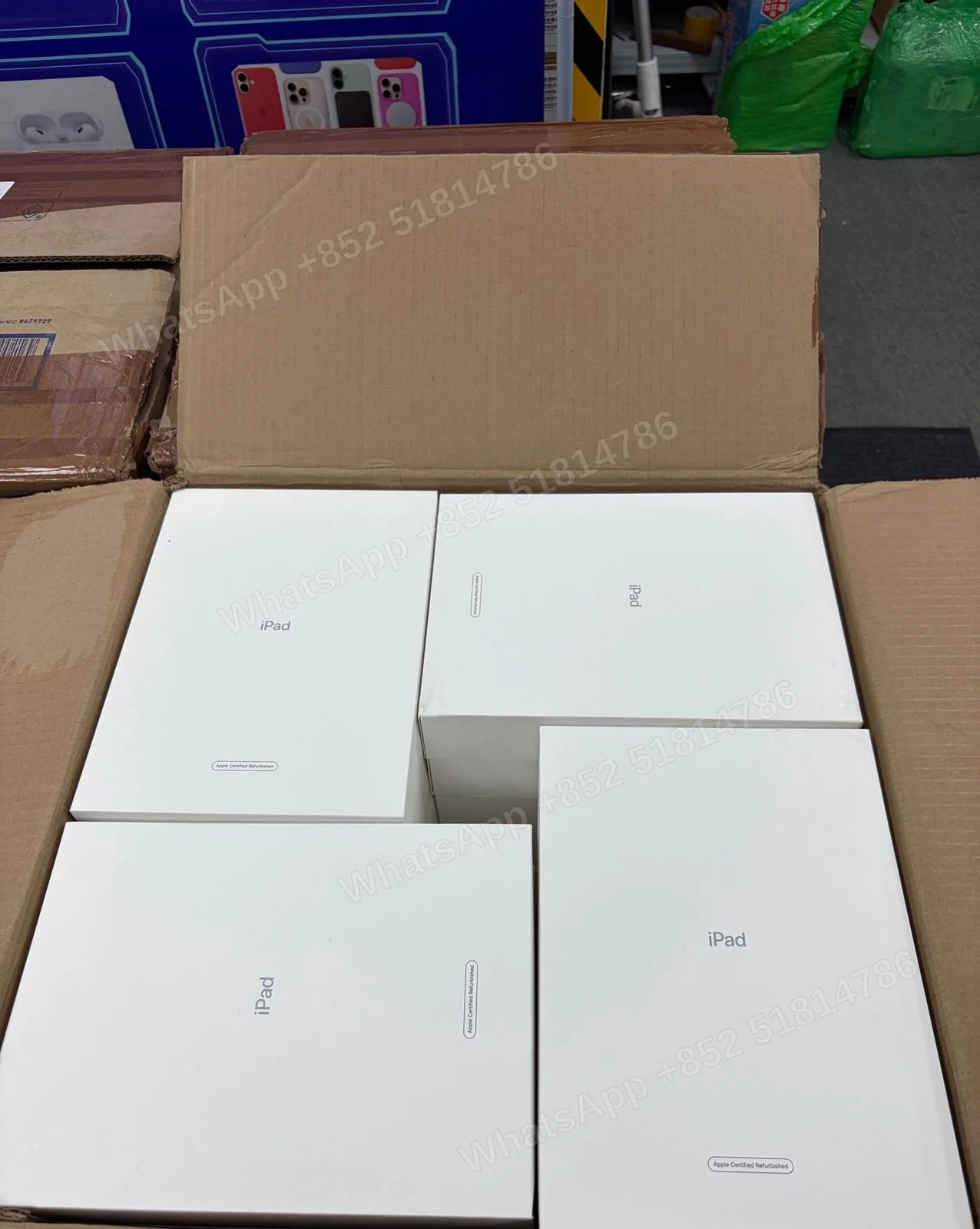 iPad Airpods iPhone Air Macbook Air - LiuDao stock photo 1