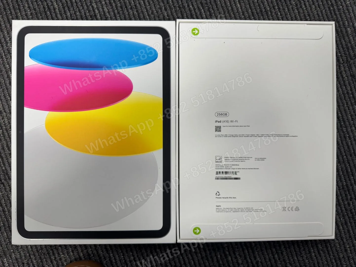 iPad-Brand new-iPad 11（2025）A16-Wi-Fi-A3354-LL-A-256GB-Not Activate - LiuDao stock photo 2