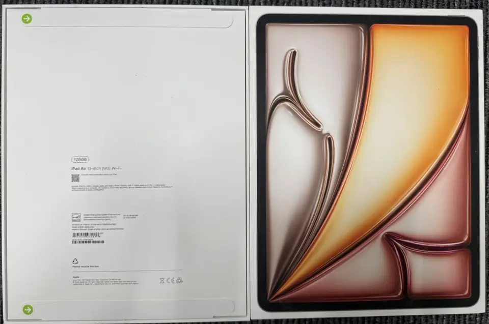 iPad-Brand new-iPad Air 7 13-inch（2025）M3-Wi-Fi-A3268-LL-A-128GB-Not Activate - LiuDao iPad stock photo 1