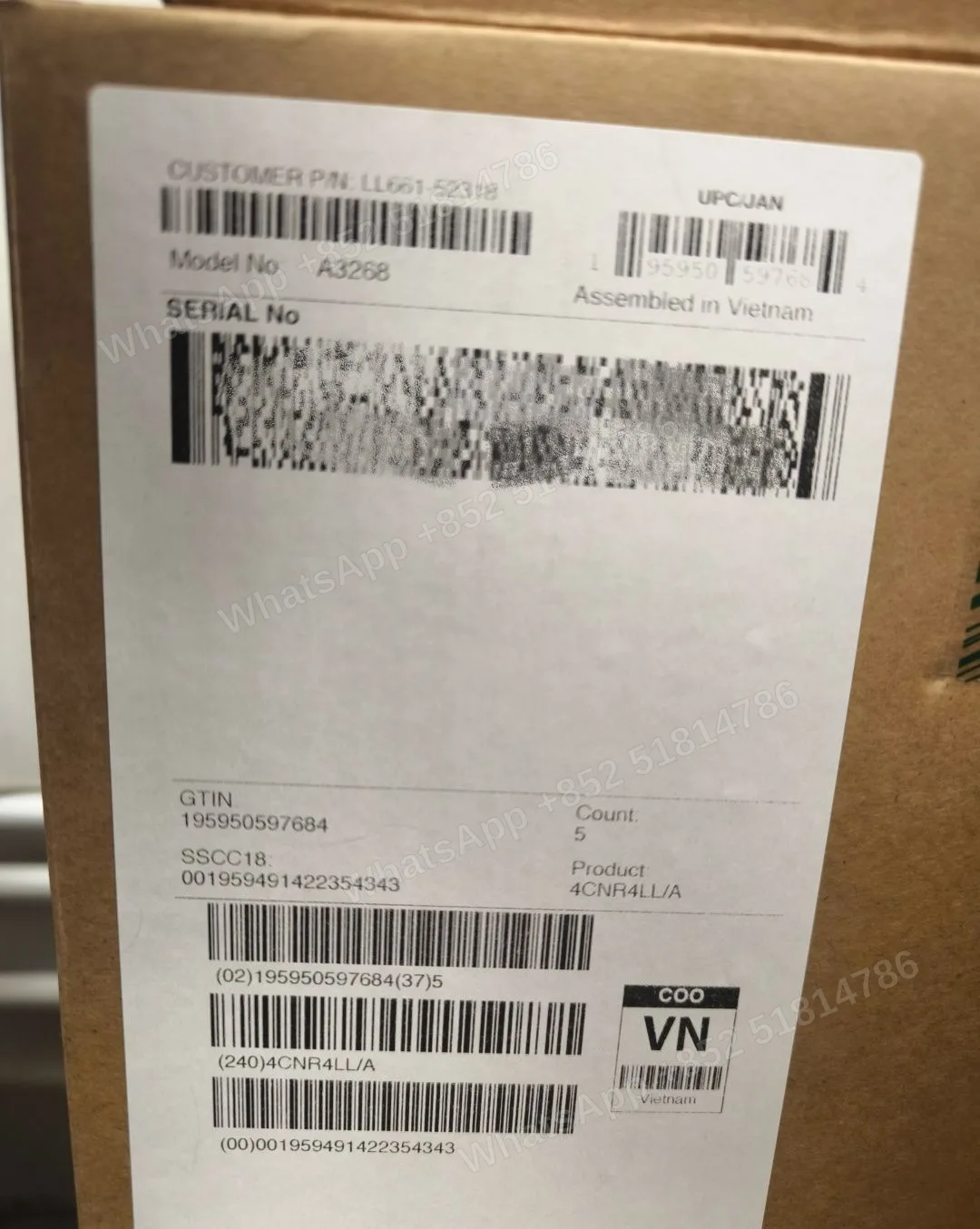 iPad-Brand new-iPad Air 7 13-inch（2025）M3-Wi-Fi-A3268-LL-A-256GB-Not Activate - LiuDao stock photo 3