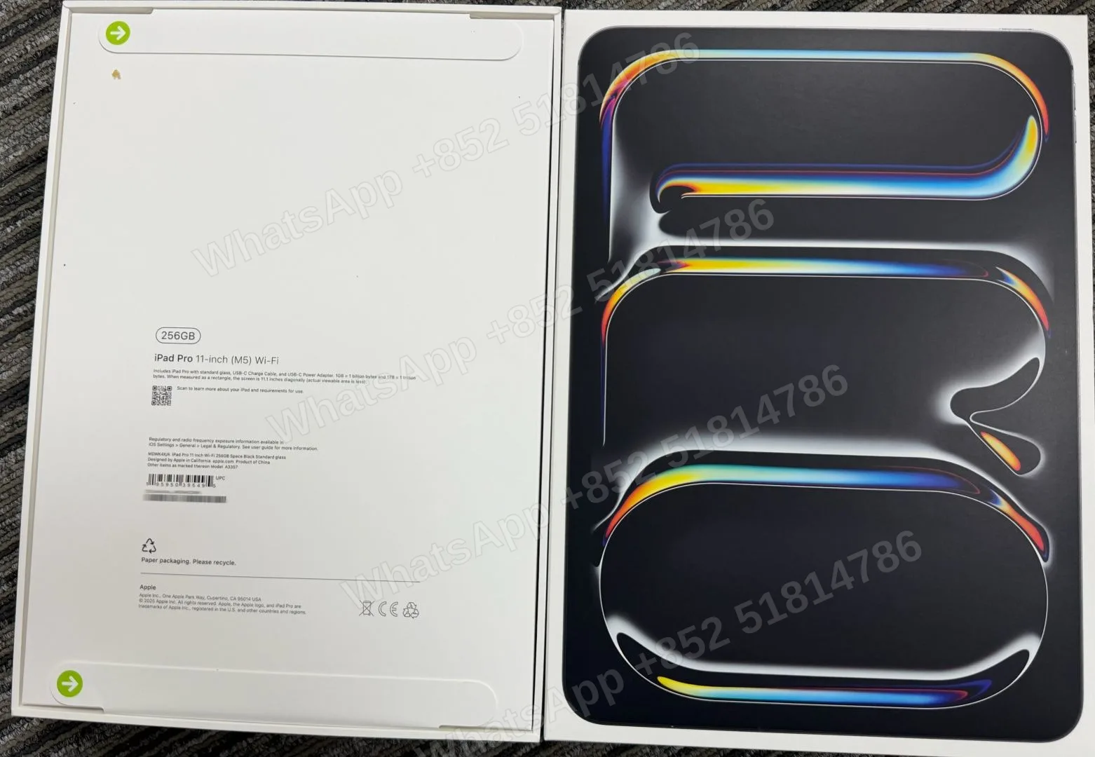 iPad-Brand new-iPad Pro 11-inch（2025）M5-Wi-Fi-A3357-X-A-256GB-Not Activate - LiuDao stock photo 1