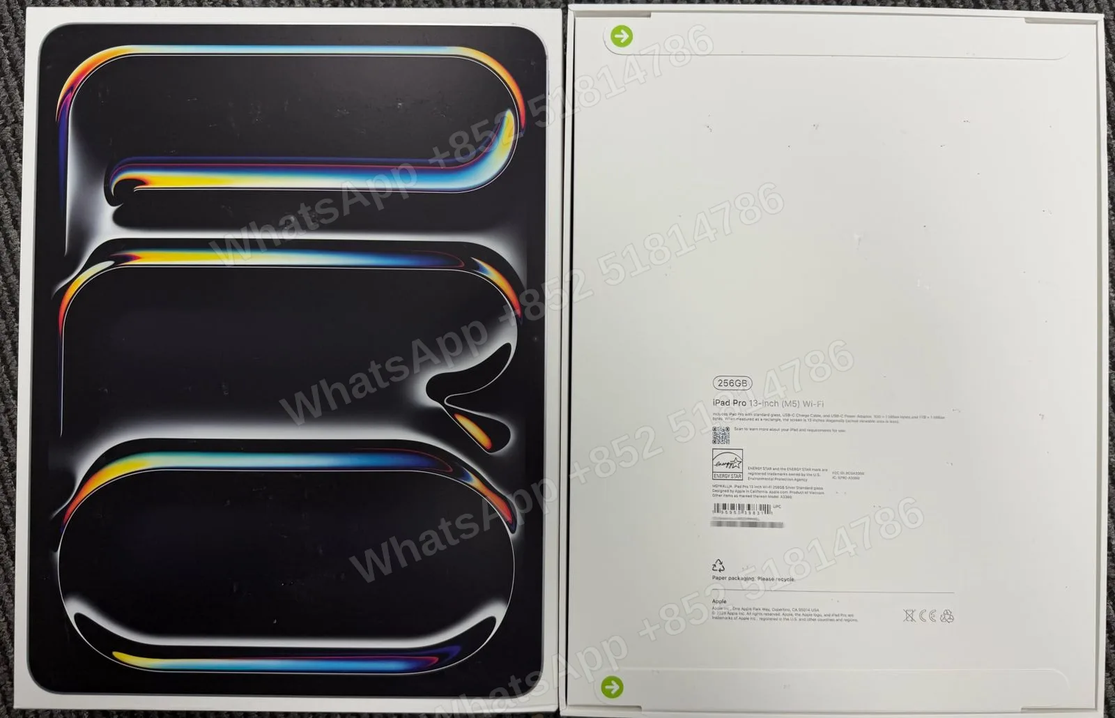 iPad-Brand new-iPad Pro 13-inch（2025）M5-Wi-Fi-A3360-LL-A-256GB-Not Activate - LiuDao stock photo 1