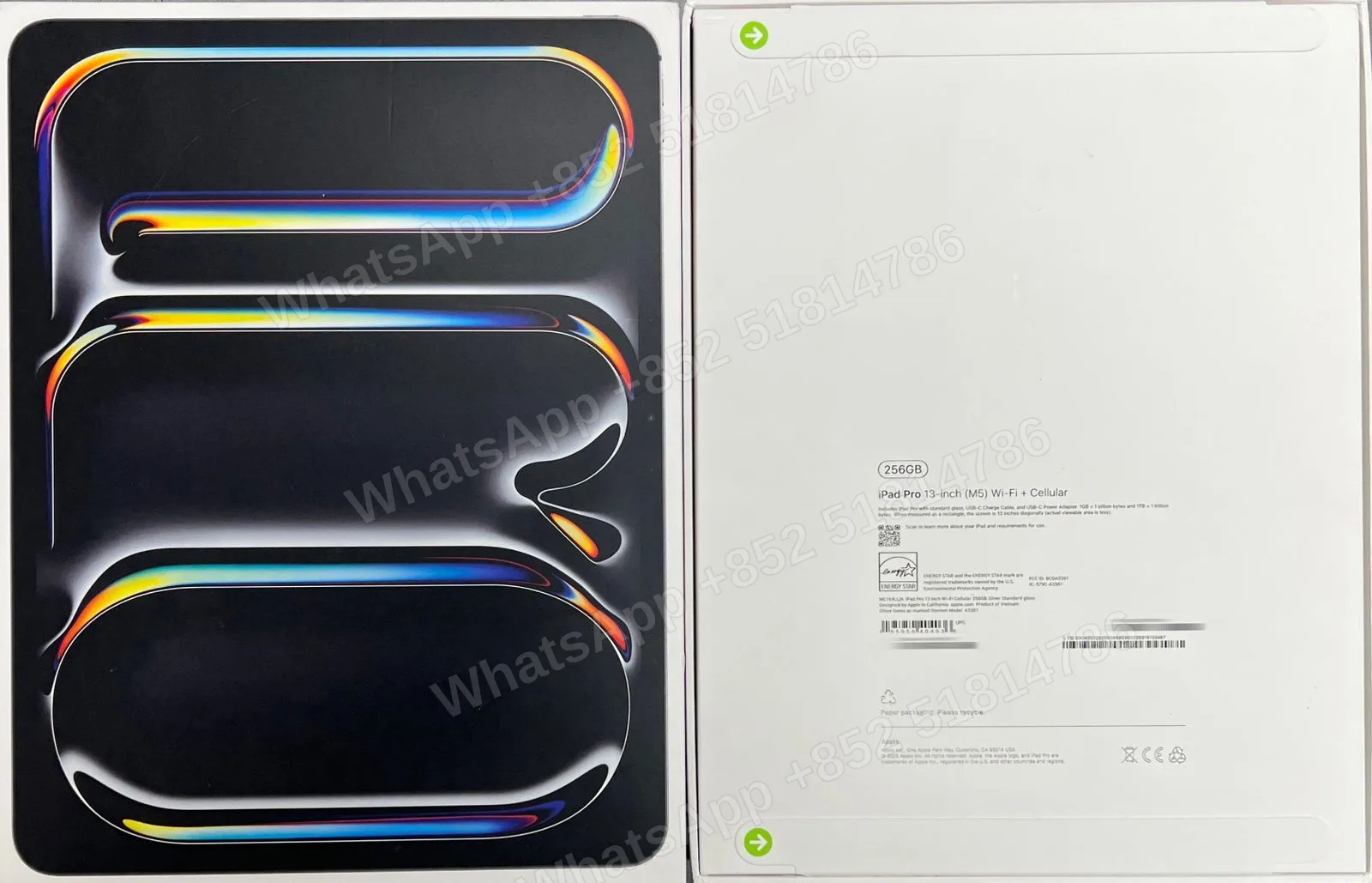 iPad-Brand new-iPad Pro 13-inch（2025）M5-Wi-Fi+Cellular-A3361-LL-A-256GB-Not Activate - LiuDao stock photo 1