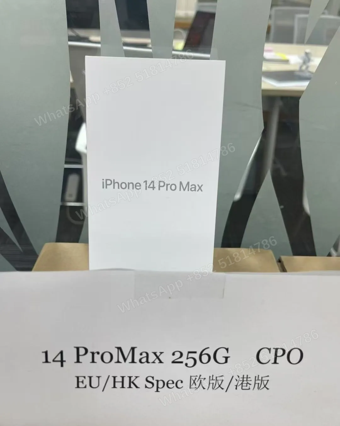 WTS 🔥CPO Iphone 14 Pro Max 256g ZP/A (HK Spec 2-SIM) blk Iphone 14 Pro Max 256g A/A blk (UAE Spec 1-SIM) (Stock in both