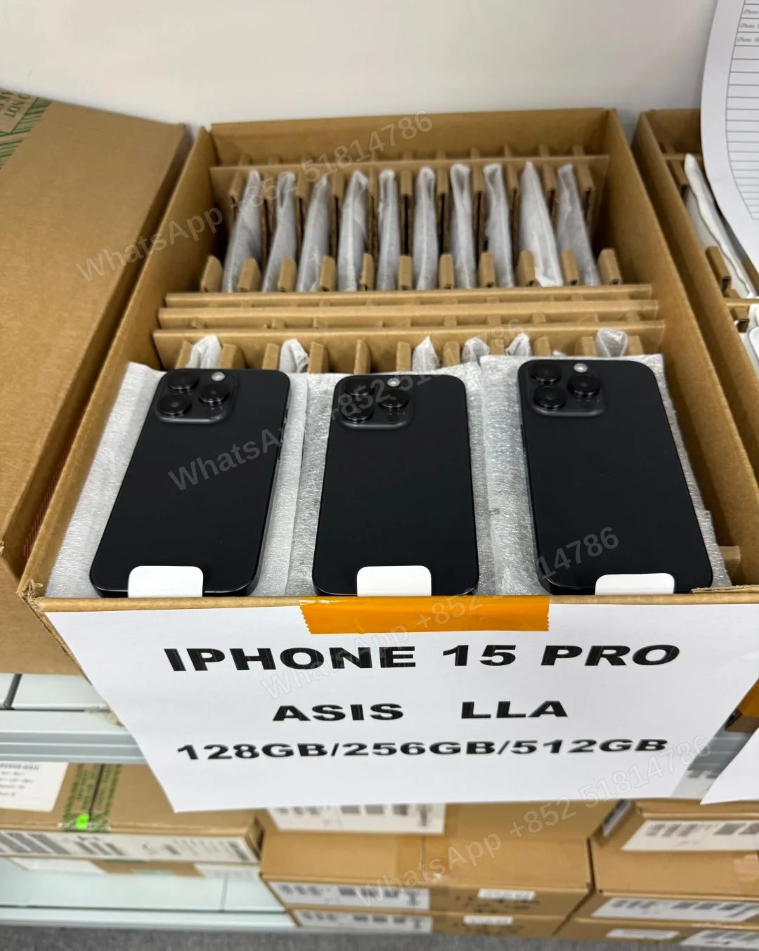 iPhone 15Pro ASIS LLA 128/256/512 - LiuDao stock photo 1
