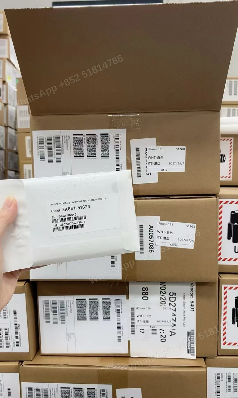 iPhone 16E Asis + 1 sim New Arrivals - LiuDao stock photo 1