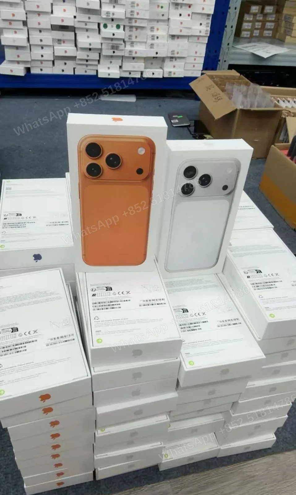 WTS UK spec 🌍 one sim ➕eSIM Unlock no action 17promax256 白 Wh 35 蓝 Bl 4 橙 Or 2 17promax512 橙Or 8 白Wh 11 蓝 Bl 21 17pro25