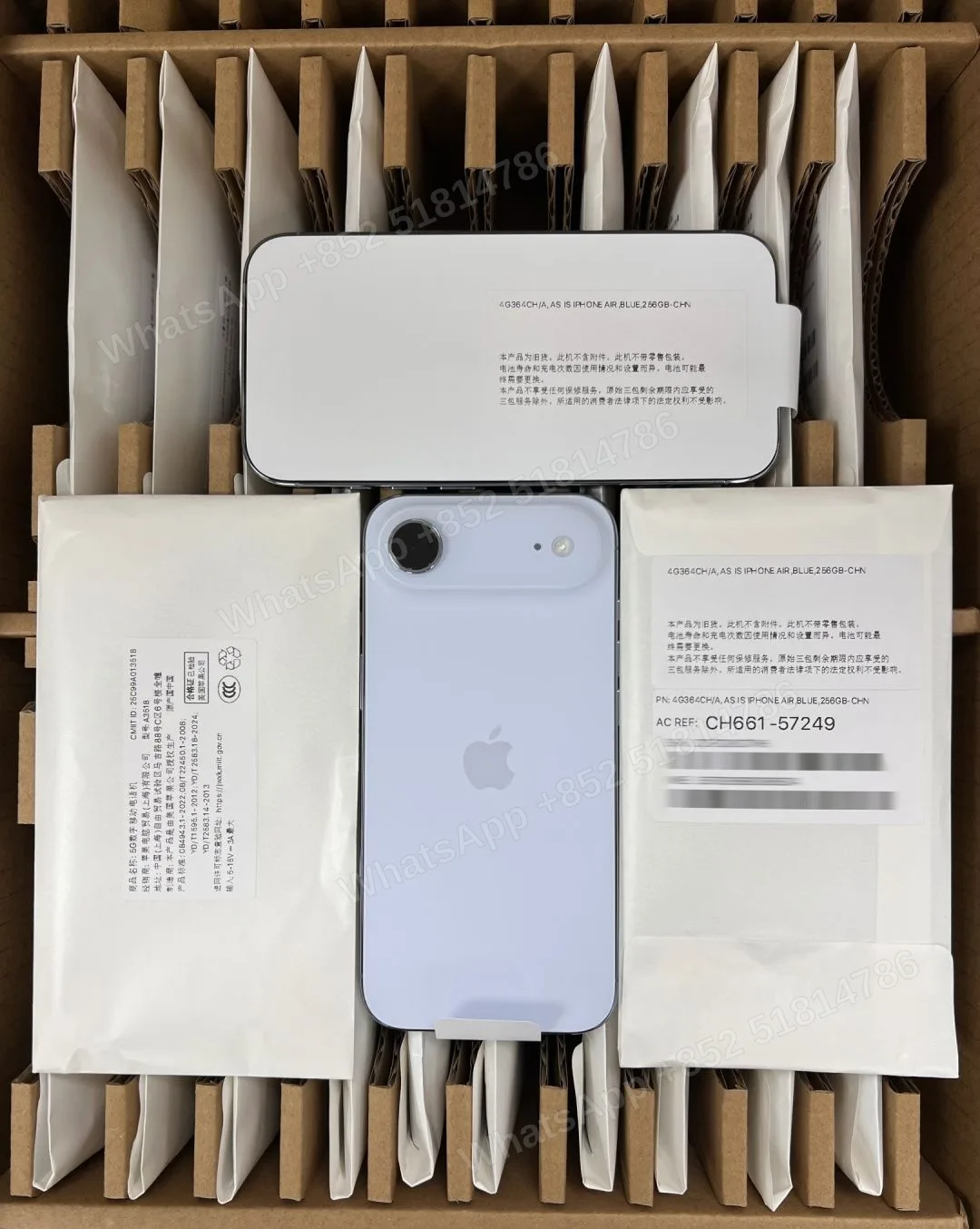 iPhone-Asis-iPhone Air-E-Sim-A3518-CH-A-256GB-Active - LiuDao stock photo 5