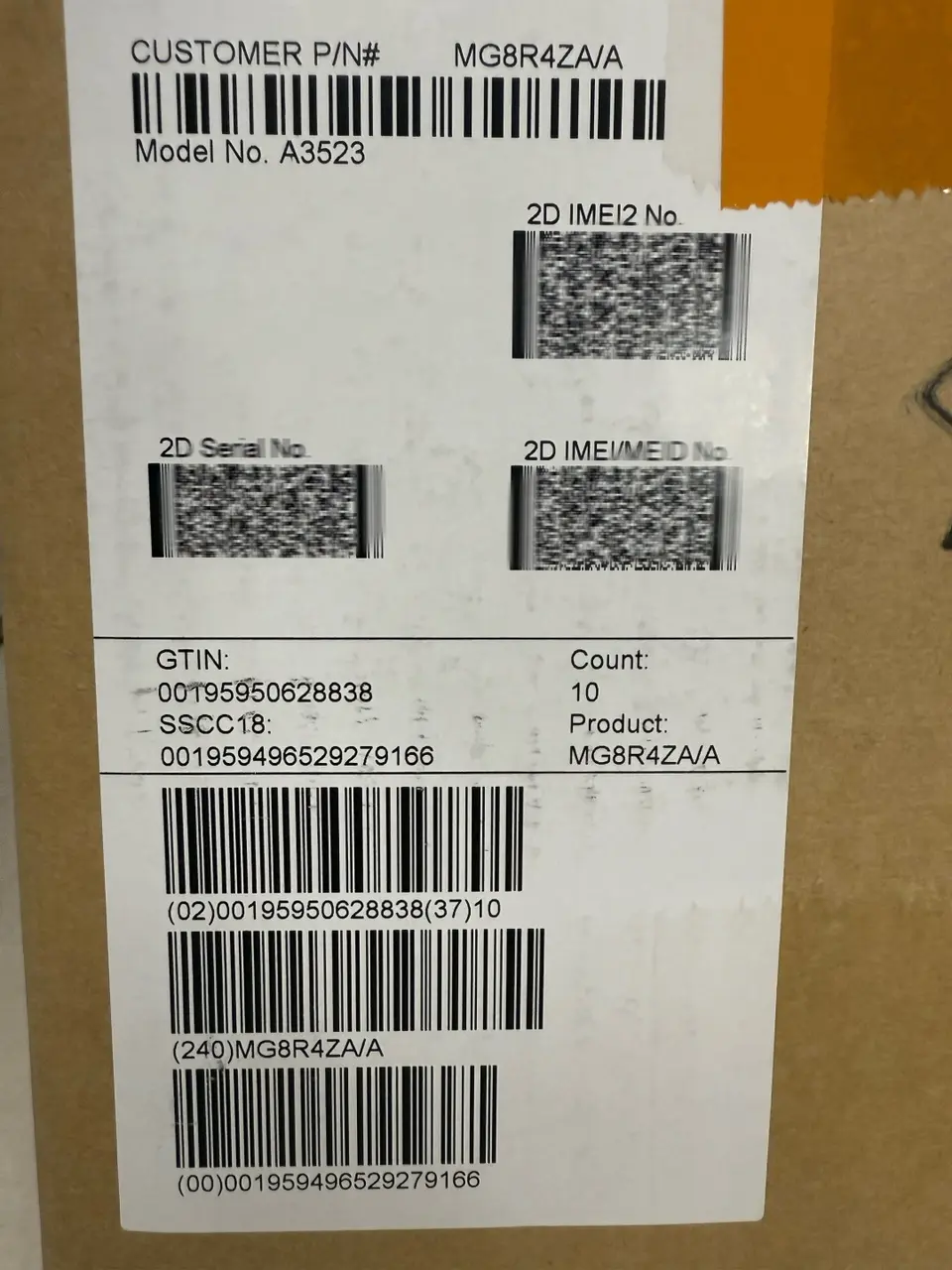 iPhone-Brand new-iPhone 17 Pro-1 Sim+E Sim-A3523-ZA-A-1TB-Not Activate - LiuDao iPhone stock photo 1