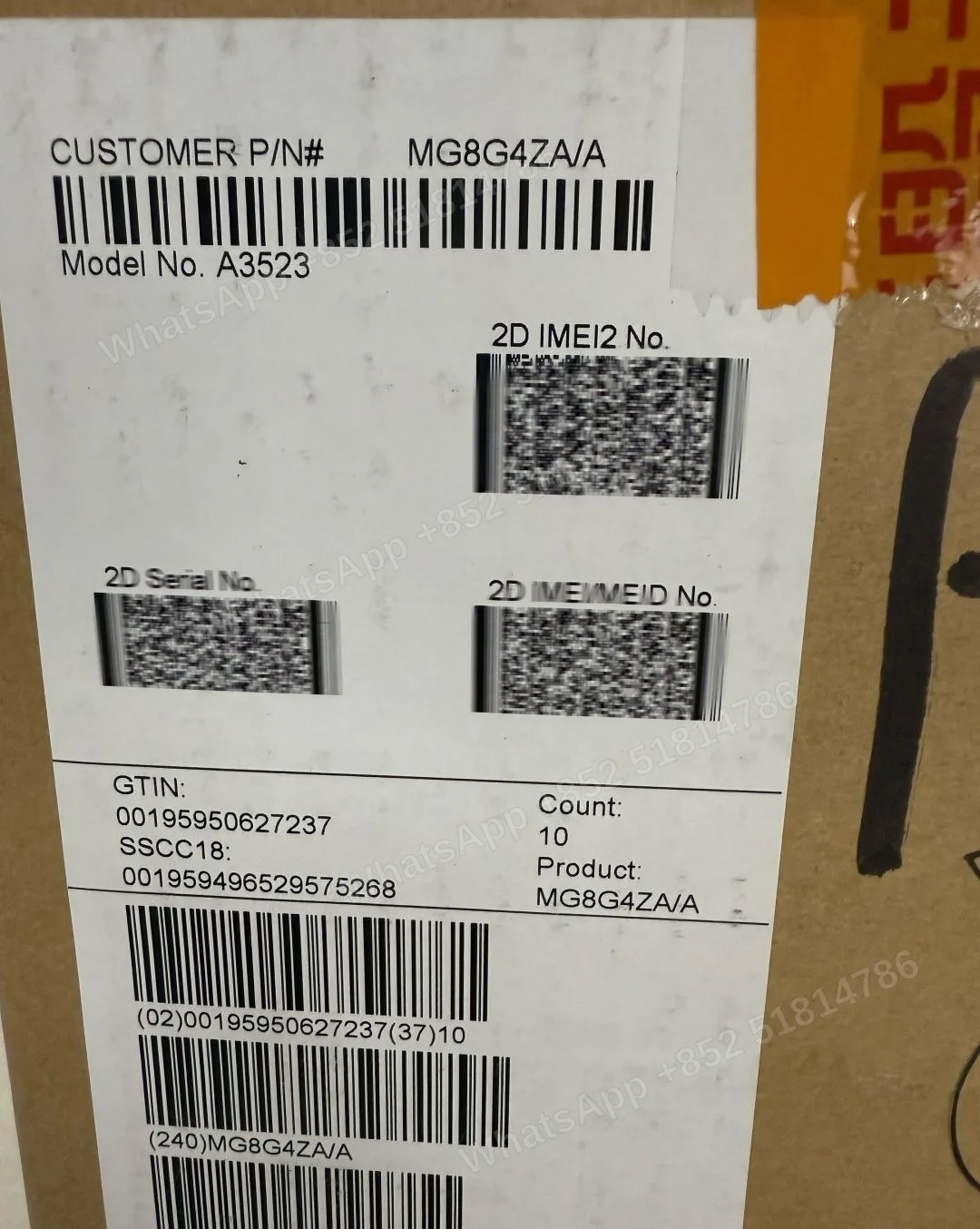 iPhone-Brand new-iPhone 17 Pro-1 Sim+E Sim-A3523-ZA-A-256GB-Not Activate - LiuDao stock photo 6