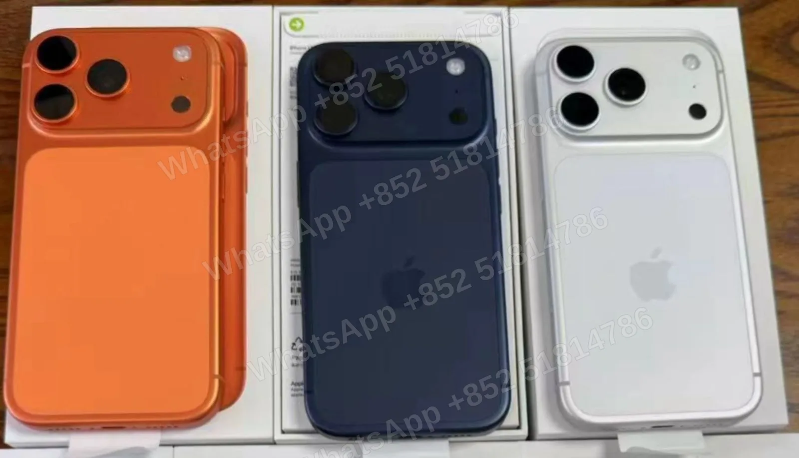 iPhone-Brand new-iPhone 17 Pro Max-1 Sim+E Sim-A3526-ZA-A-512GB-Not Activate - LiuDao stock photo 1