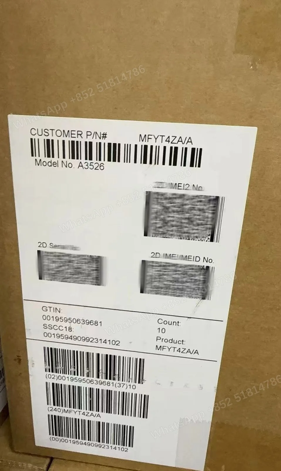 iPhone-Brand new-iPhone 17 Pro Max-1 Sim+E Sim-A3526-ZA-A-512GB-Not Activate - LiuDao stock photo 4
