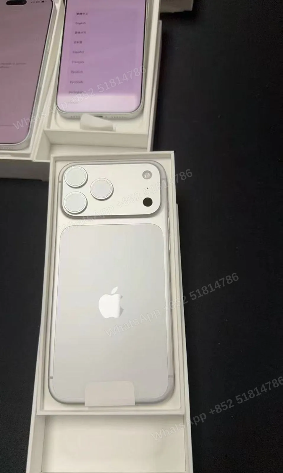 iPhone-Brand new-iPhone 17 Pro Max-1 Sim+E Sim-A3526-ZA-A-512GB-Not Activate - LiuDao stock photo 8