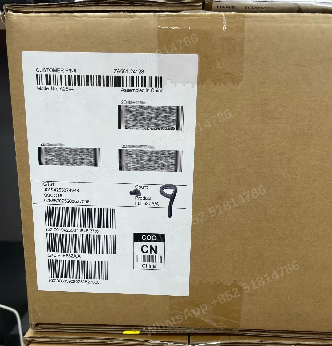 iPhone-CPO-iphone 13 ProMax-2 Sim-A2644-ZA-A-128GB-Not Activate - LiuDao stock photo 1