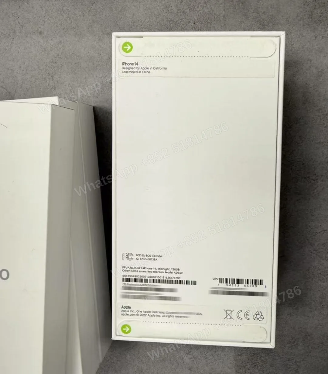 iPhone-CPO-iphone 14-E-Sim-A2649-LL-A-128GB-Not Activate - LiuDao stock photo 1