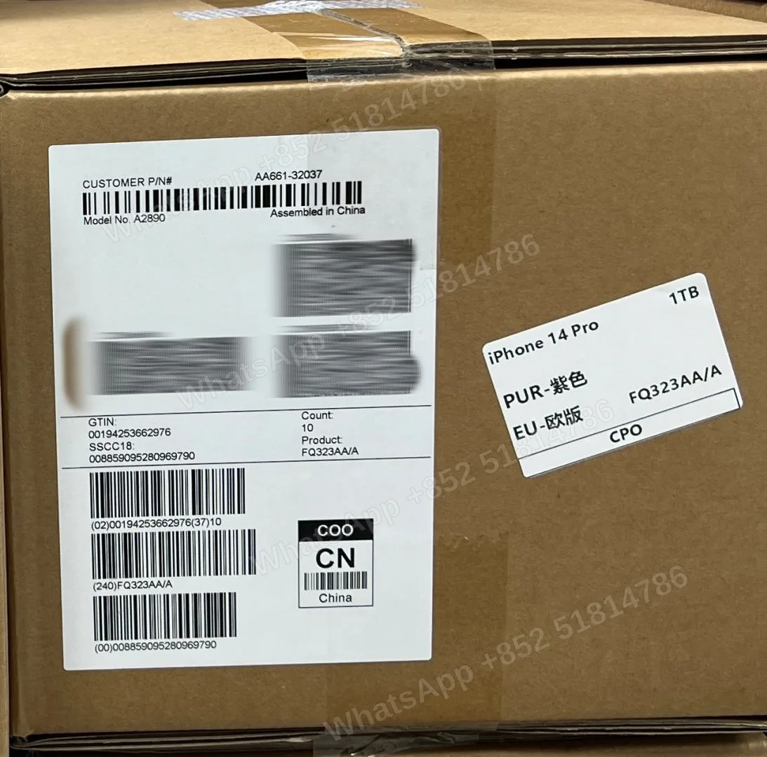 iPhone-CPO-iphone 14 Pro-1 Sim+E Sim-A2890-AA-A-1TB-Not Activate - LiuDao stock photo 1