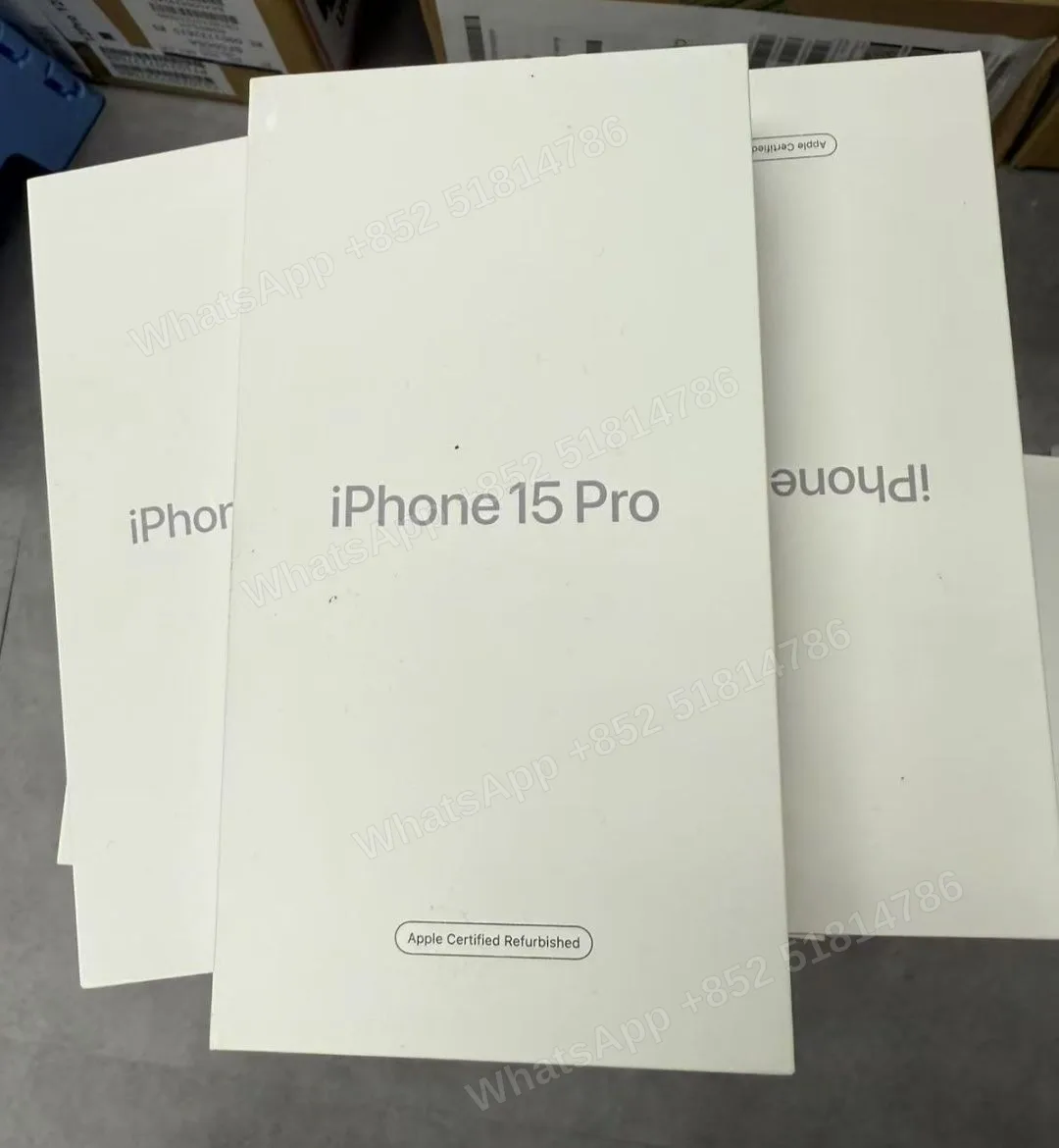 iPhone-CPO-iphone 15 Pro-E-Sim-A2848-LL-A-256GB-Not Activate - LiuDao stock photo 1