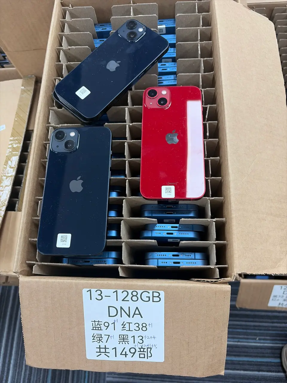 iPhone13 DNA 149pcs - LiuDao iPhone stock photo 1