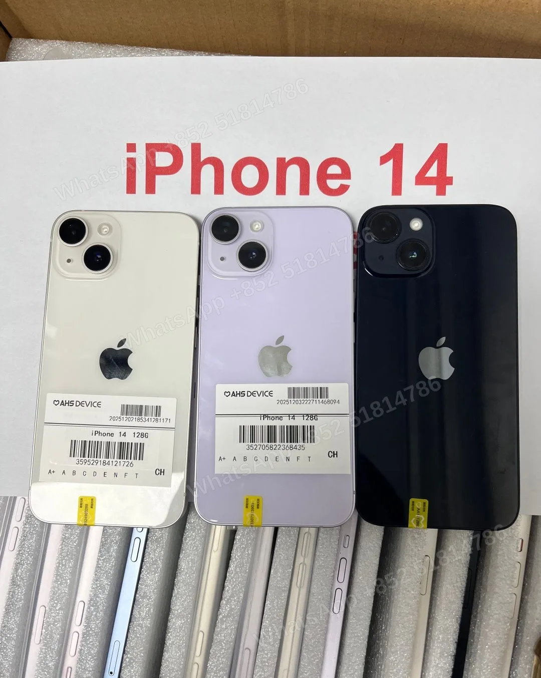 iphone14 128GB grade A/B cha - LiuDao stock photo 1