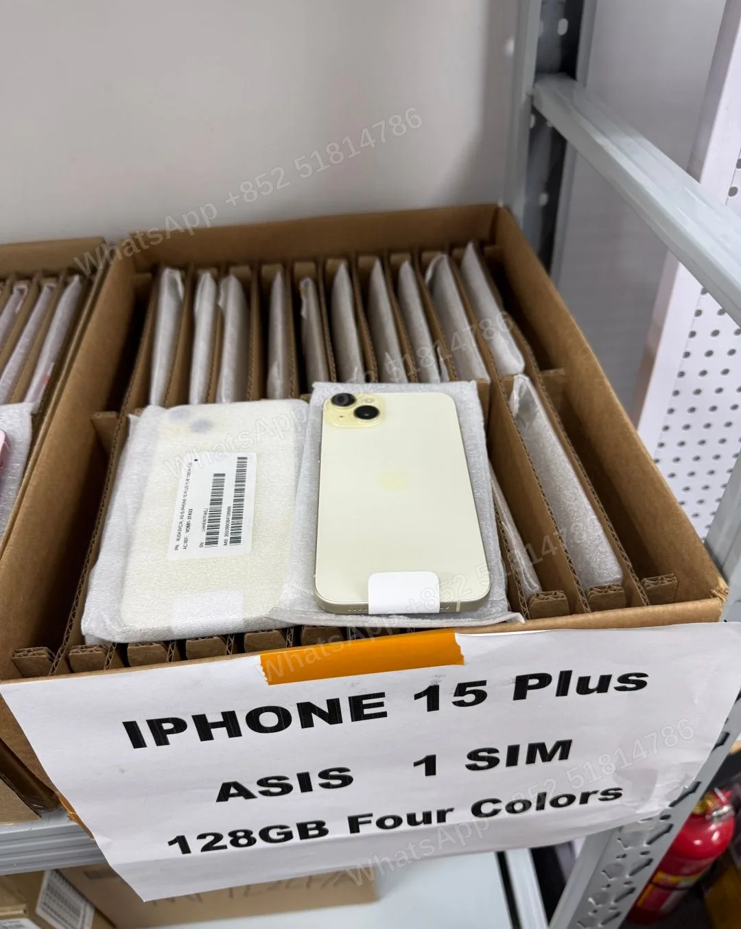 iPhone15 plus 1sim 128 - LiuDao stock photo 1