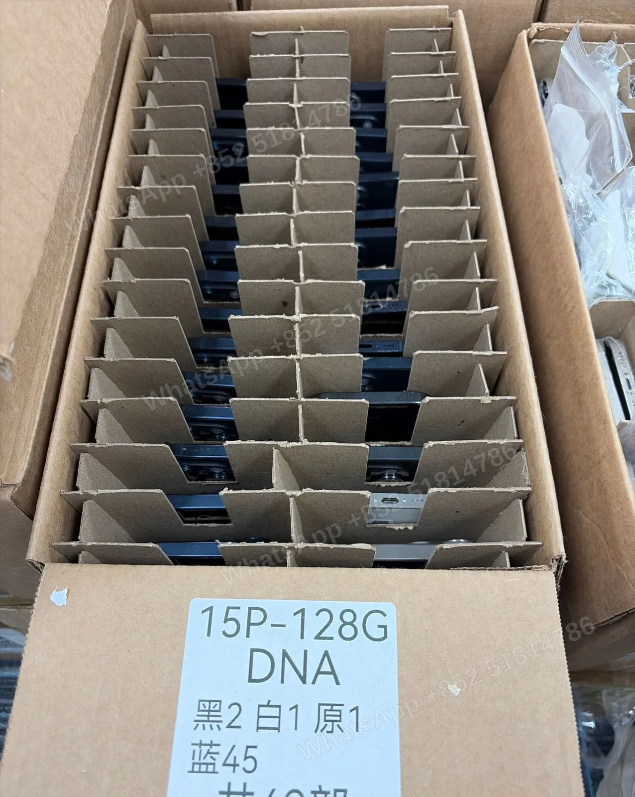 iPhone15pro 128G DNA 49pcs - LiuDao stock photo 1