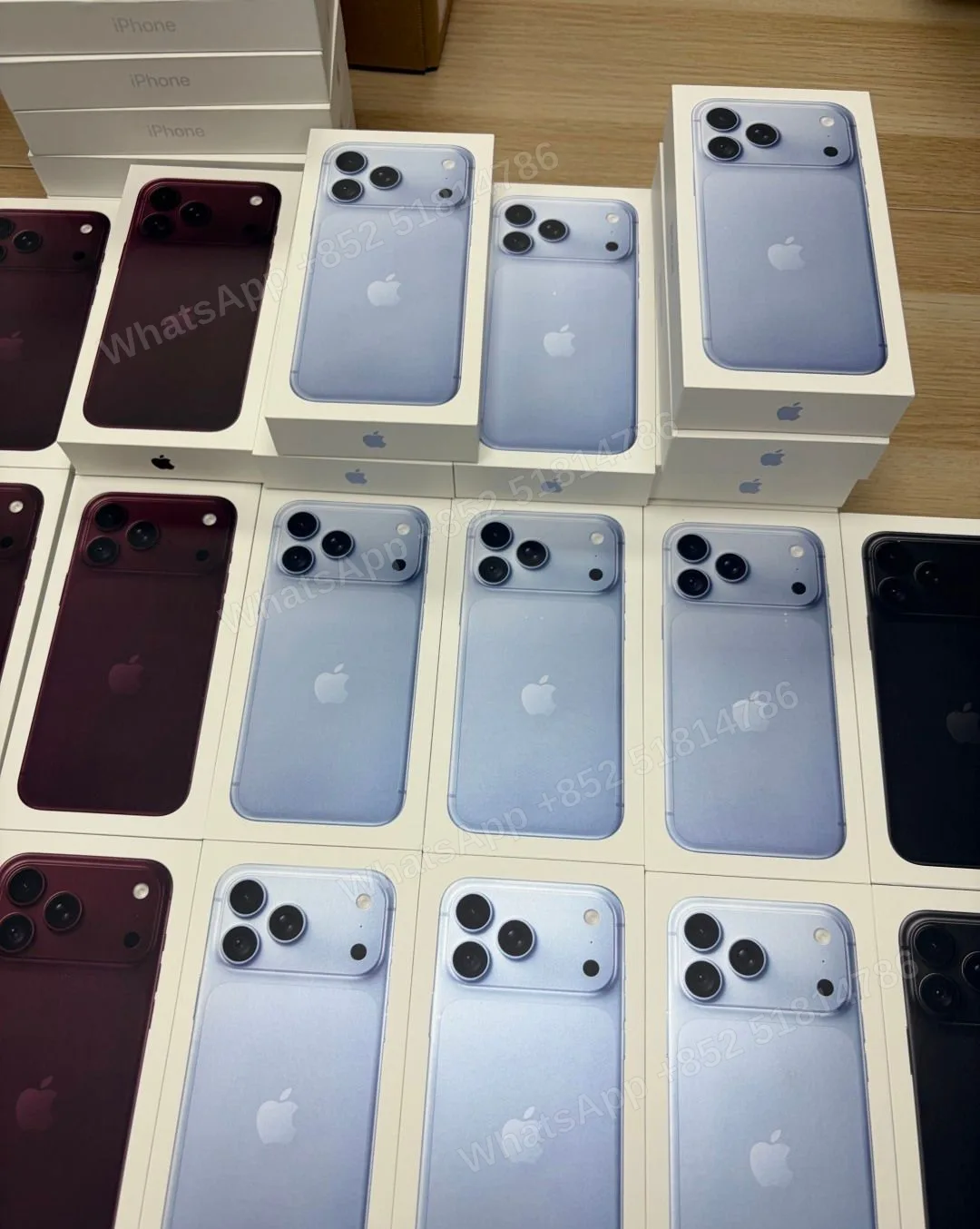 现货｜iPhone18pm ZA/A non active 256/512 Brand new - LiuDao stock photo 1