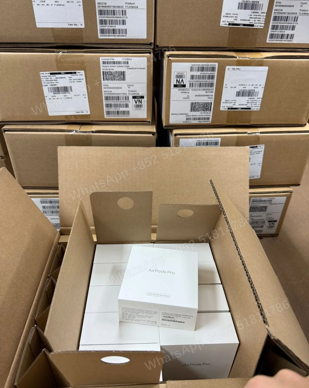 JV3 CPO Airpods Pro 2 - LiuDao stock photo 1