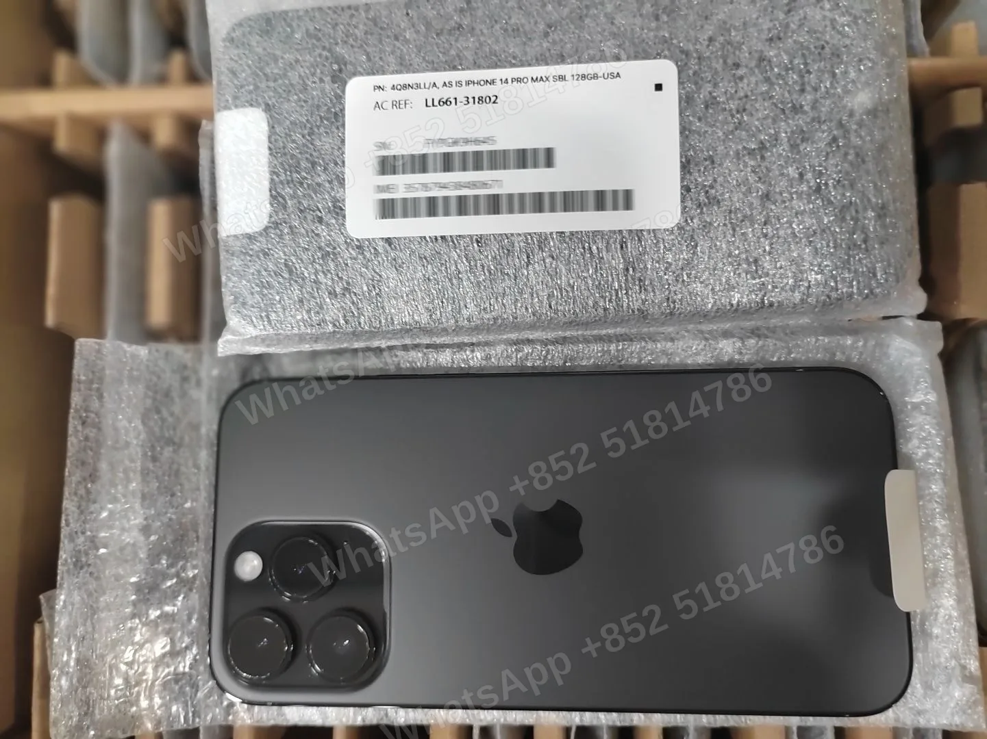 Phones(手機)-Asis-iphone 14 ProMax-E-Sim-A2651-LL-A-128GB-Active - LiuDao stock photo 2