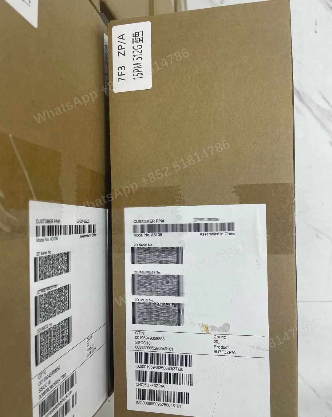 Phones(手機)-Asis+-iphone 15 ProMax-1 Sim+E Sim-A3106-ZP-A-512GB-Not Activate - LiuDao stock photo 5