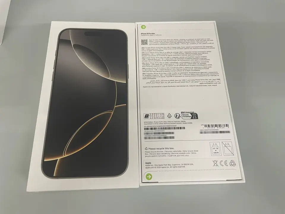 Phones(手機)-Brand new-iPhone 16 ProMax-1 Sim+E Sim-A3296-ZD-A-256GB-Not Activate - LiuDao iPhone stock photo 1