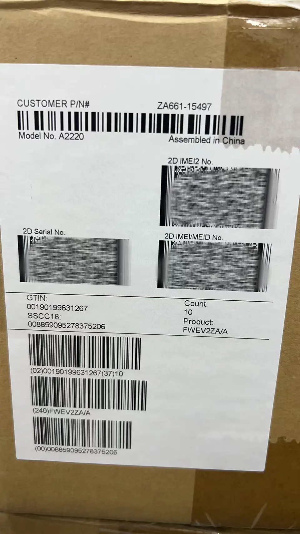 Phones(手機)-CPO-iPhone 11 ProMax-2 Sim-A2220-ZA-A-64GB-Not Activate - LiuDao iPhone stock photo 1