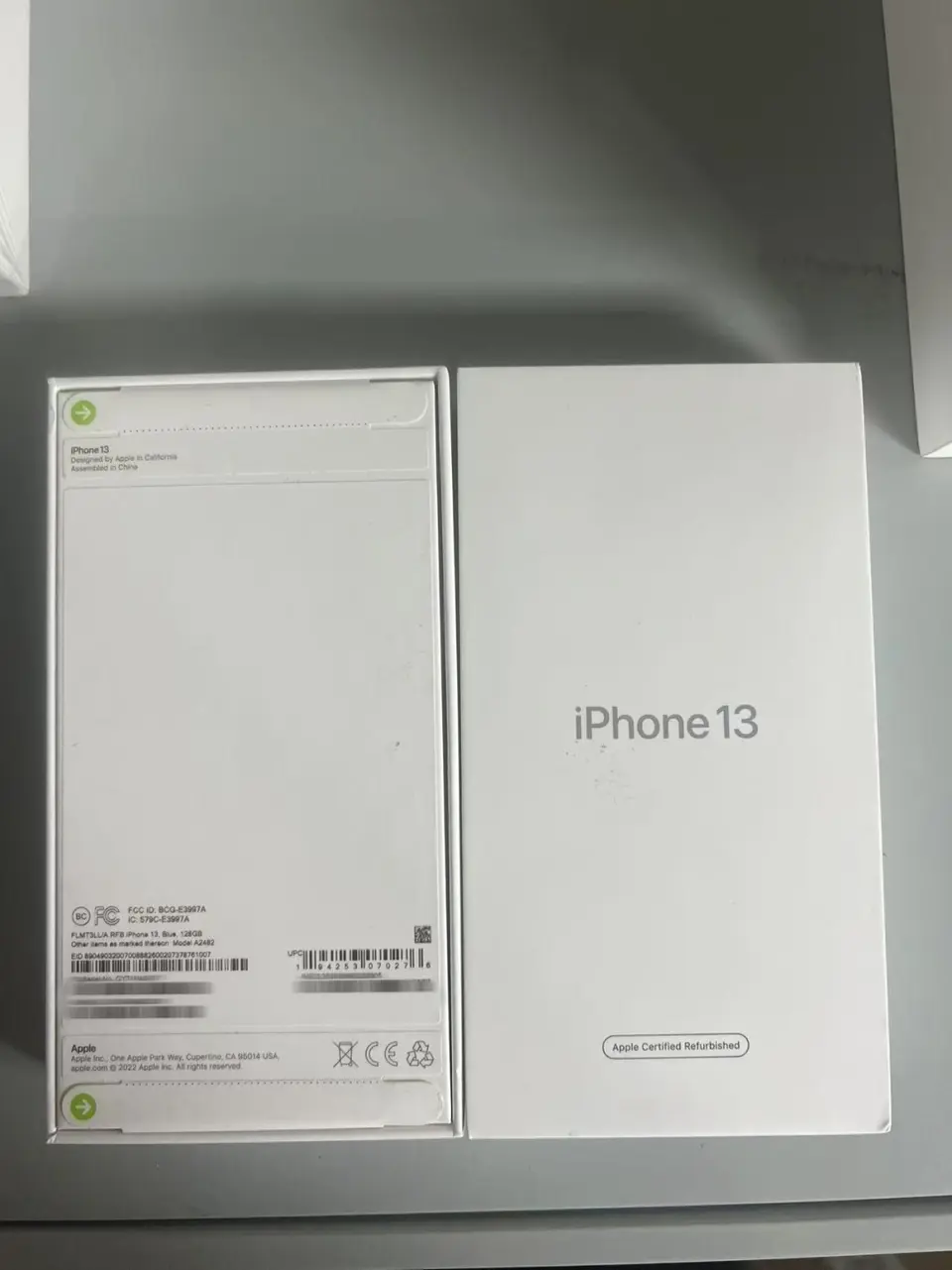 Phones(手機)-CPO-iPhone 13-1 Sim+E Sim-A2482-LL-A-128GB-Not Activate - LiuDao iPhone stock photo 1